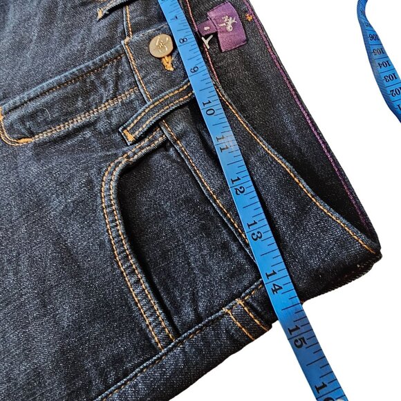 NYDJ Marilyn Straight leg Dark Wash Jean's Pants size 4 - Picture 13 of 13